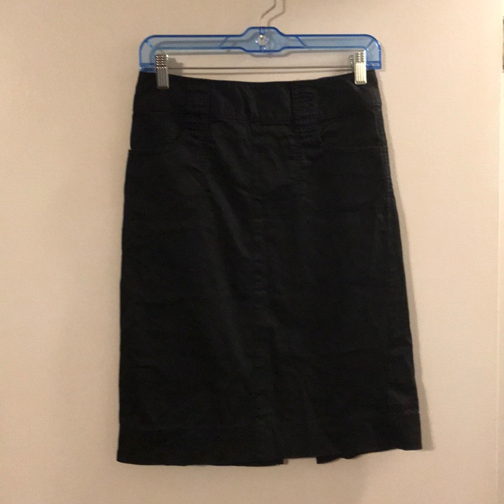 Banana Republic black stretch skirt